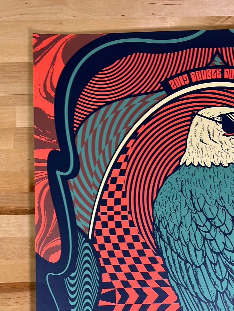 Eric Church - 2019 Status Serigraph Poster San Francisco, CA 1