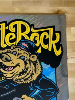 Foil Posters BottleRock Festival - 2021 Ames Brothers Poster Napa, CA FOIL