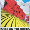 Colorado Zedd On The Rocks - 2019 Luke McGarry Poster Red Rocks, Morrison, CO