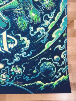 311 - 2022 Miles Tsang Poster Las Vegas, NV Grassroots Green