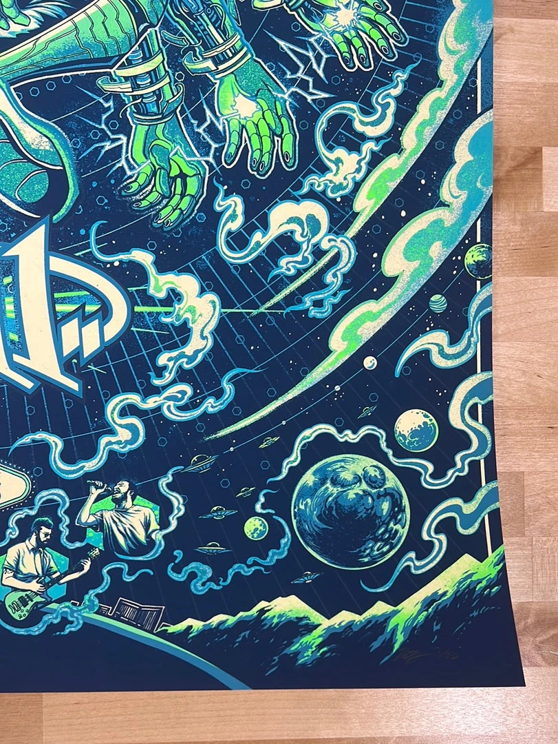 311 - 2022 Miles Tsang Poster Las Vegas, NV Grassroots Green