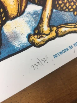 Grateful Dead, Here Comes Sunshine - 2018 Zeb Love Poster Art Print