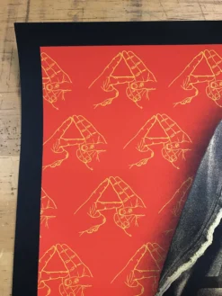 Alt-J - 2015 Emek Poster Santa Barbara Bowl, California FOIL Foil Posters