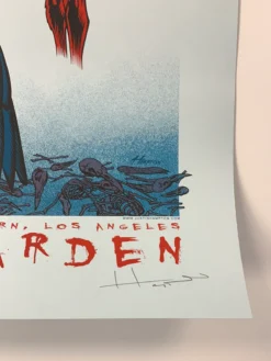 Soundgarden - 2013 Justin Hampton VARIANT Poster Los Angeles Wiltern Theatre