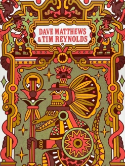 Dave Matthews Band - 2022 Bene Rohlmann Poster Cancun N3