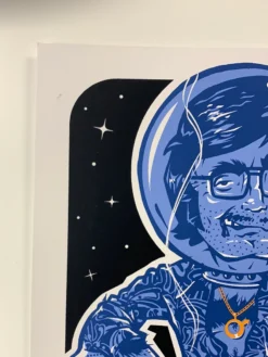 Colorado Cosmic Bowling League - 2008 Darin Shock Poster Denver, CO YMSB