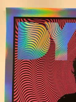 Bob Dylan - 2020 Carl Glover Poster Art Print Rainbow FOIL 420 Posters