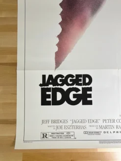 Sold Out Posters Jagged Edge - 1985 One Sheet Movie Poster Original Vintage 27x41