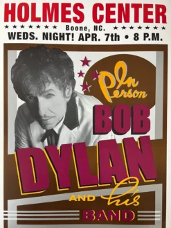 Gig Posters Bob Dylan - 2004 Geoff Gans Poster Boone, NC
