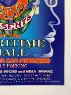 FD/ID 5 Etta James - 1996 Lee Conklin Poster Maritime Hall San Fran 1st Gig Posters