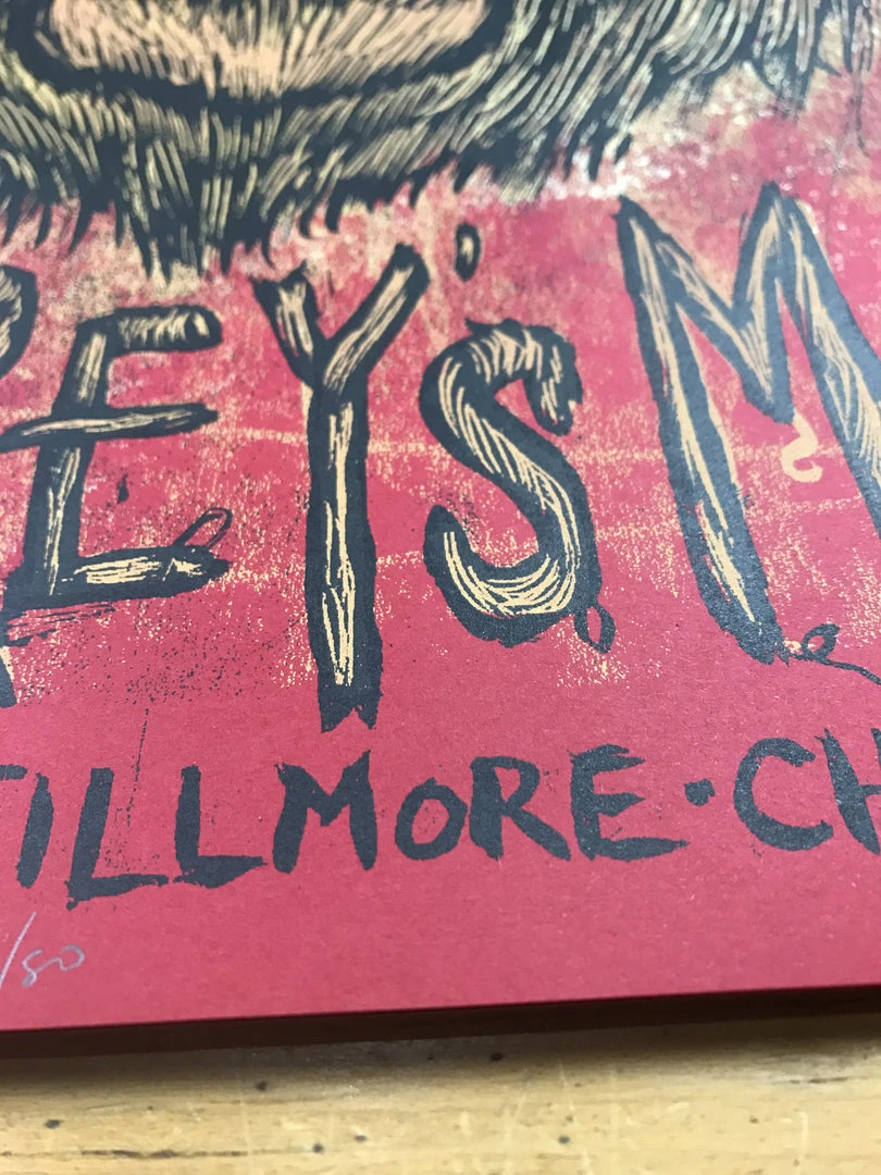 Gig Posters Umphrey's McGee - 2016 Dan Grzeca Poster Charlotte, NC Fillmore