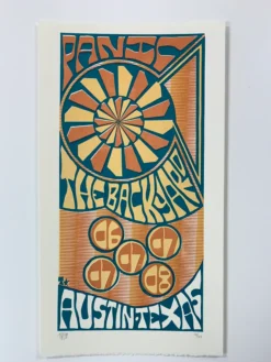 Gig Posters Widespread Panic - 2007 Tripp Poster Austin, TX Backyard