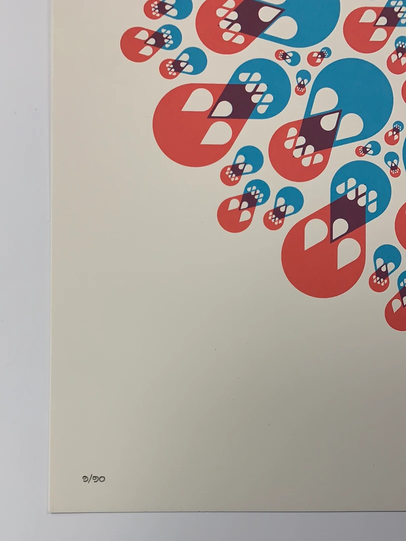 Art Prints Teardrops - 2016 Sean Mort Poster BONES Art Print