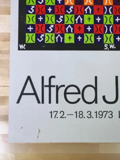 Alfred Jensen - 1973 Art Print Poster Original Vintage Art Prints