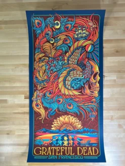 Grateful Dead - 2021 Todd Slater Poster San Francisco, CA 1st