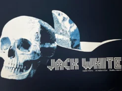Gig Posters Jack White - 2012 Jay Shaw Poster Dublin, Ireland O2 Arena