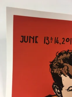 Bob Dylan - 2016 Scrojo Poster San Diego, CA Humphrey's By The Bay Gig Posters