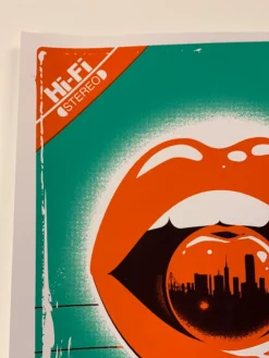 Kings Of Leon - 2017 Jason Malmberg Poster Mountain View, CA Shoreline Gig Posters