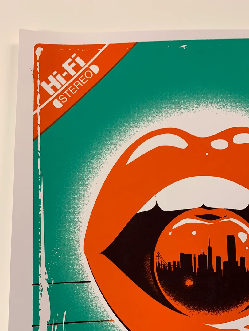 Kings Of Leon - 2017 Jason Malmberg Poster Mountain View, CA Shoreline Gig Posters