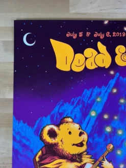 Dead & Company - 2019 James Flames Poster Boulder, CO Folsom Field 1st