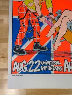 Gig Posters Sex Pistols - 1996 Chris Coop Poster Los Angeles, CA The Palladium