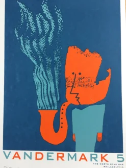 Vandermark 5 - 2004 Kevin Mercer Poster Philadelphia, PA The North Star