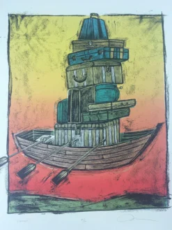 Art Prints Lifeboat - 2012 Dan Grzeca Poster Art Print 97/100