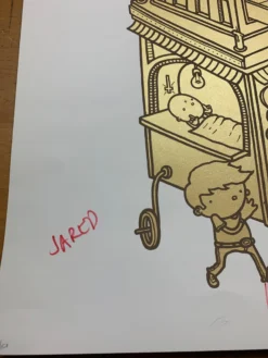 Melvins - 2007 Budai Poster St. Louis, MO Pop's Band Signed Gig Posters