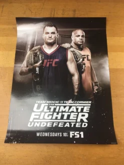 Sold Out Posters UFC Undefeated Poster Team Miocic Vs Team Cormier