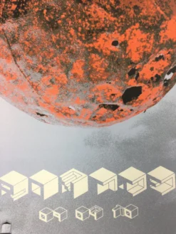 Frontier - 2010 Dan MacAdam Crosshair Poster Chicago, IL Empty Bottle