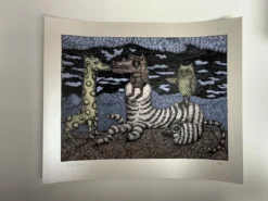 Art Prints Freda's Kiss - 2021 David Welker Poster, Art Print