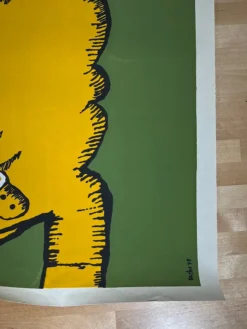 Eduardo Munoz Bachs El Pequeno Robin Hood - 1975 Cuban Movie Poster Original Vintage