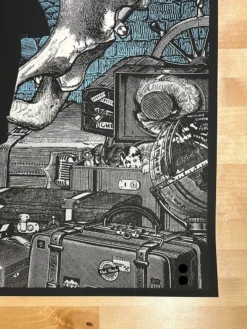 Colorado Jack White - 2012 Rob Jones Poster Red Rocks Morrison, CO