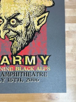 Social Distortion - 2006 Lindsey Kuhn Poster Red Rocks Morrison, CO Colorado