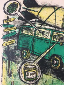 Life During Wartime - 2012 Dan Grzeca Poster Art Print