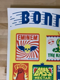 Gig Posters Bonnaroo - 2018 Mike Davis Poster Manchester, TN