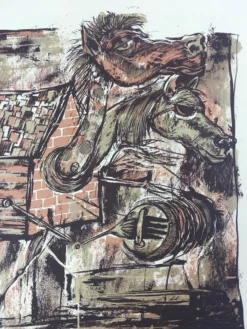 Besnard Lakes, Handsome Furs - 2007 Dan Grzeca Poster Chicago, IL Schubas