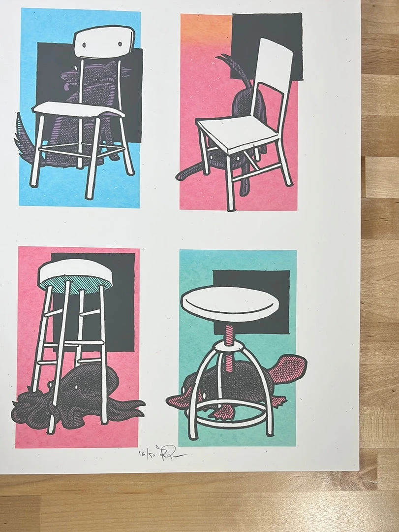 Inktober Uncut Postcard Set #2 - 2021 Jay Ryan Poster Art Print Art Prints