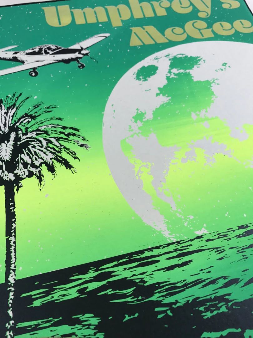 Umphrey's McGee - 2017 T. Shaw Poster St. Augustine, FL