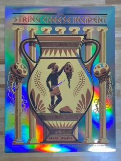 String Cheese Incident - 2021 Mike Tallman Poster Berkeley, CA FOIL Foil Posters