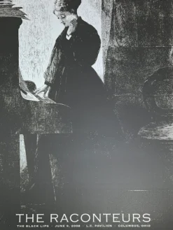 The Raconteurs - 2008 Rob Jones Poster Jack White Columbus Gig Posters