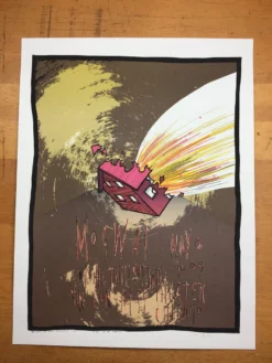 Mogwai - 2009 Jay Ryan Poster Chicago, IL Congress Theater