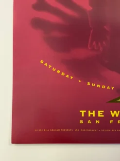 BGP 56 Soundgarden - 1992 Rex Ray Poster The Warfield Theatre San Fran 1st