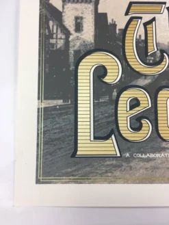 Gig Posters The Ledbury - 2013 Dan MacAdam Crosshair Poster Art Print