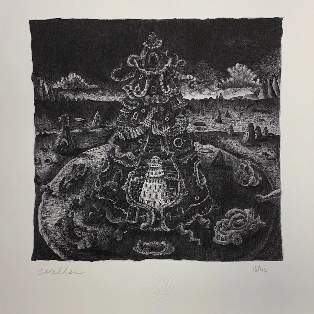 The Citadel - 2021 David Welker Poster, Art Print Art Prints