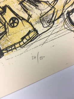 Vinyl Warrior - 2013 Dan Grzeca Poster Art Print