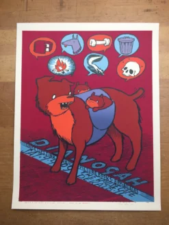 Gig Posters Dianogah - 2009 Jay Ryan Poster Dekalb, IL The House Cafe