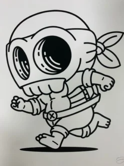 Skully III - 2020 Mike Mitchell Poster Blank Variant Print Art Prints