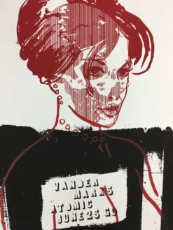 Vandermark 5 - 2004 Casey Burns Poster Carrboro, NC Go Gig Posters