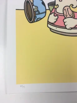 Hollow Friends - 2008 Mike Budai Poster Art Print